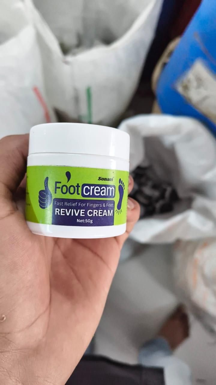 Foot Cream Fast Relief for Fingers & Feet Revive Cream (Pack of 2)